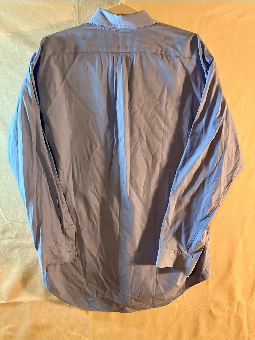 Polo Ralph Lauren Yarmouth Oxford Shirt Mens 16-33 Blue Flesh Pony Long Sleeve